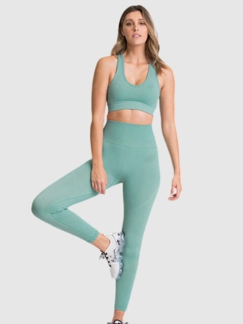 Ensemble Sport Tendance, Legging et Soutien-Gorge Ensemble Sport helankezatrening.com : Legging Femme | Vêtements de Sport sa Turquoise 