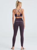 Ensemble Yoga Legging et Soutien-Gorge - Sully Ensemble Sport helankezatrening.com sa Violet