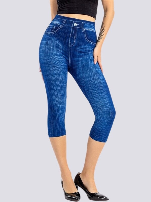 Jegging Court Leggings helankezatrening.com sa Bleu