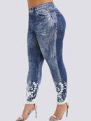 Jegging Grande Taille - Taille Haute Jeggings helankezatrening.com L Denim