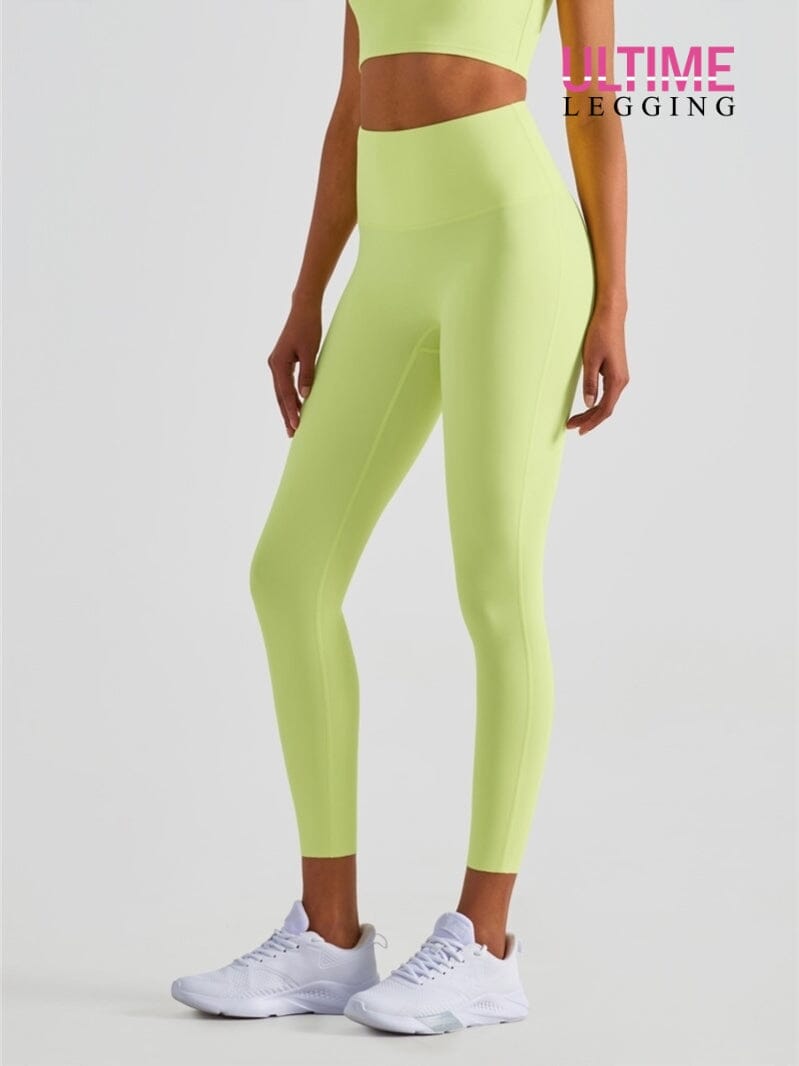 Legging Amincissant Anti-Cellulite Sport - Ultime-Legging Leggings helankezatrening.com sa Citron