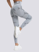 Legging Amincissant Gainant Push Up Leggings helankezatrening.com sa Bleu grisé