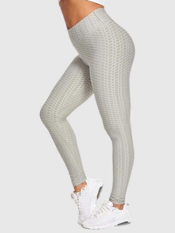 Legging Anti Cellulite Push Up Leggings helankezatrening.com XS Gris