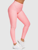 Legging Anti Cellulite Push Up Leggings helankezatrening.com XS Rose