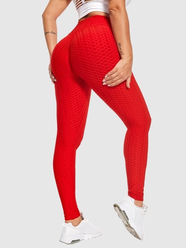 Legging Anti Cellulite Push Up Leggings helankezatrening.com XS Rouge