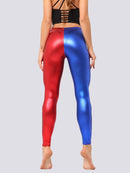 Legging Brillant Leggings helankezatrening.com sa Rouge/Bleu