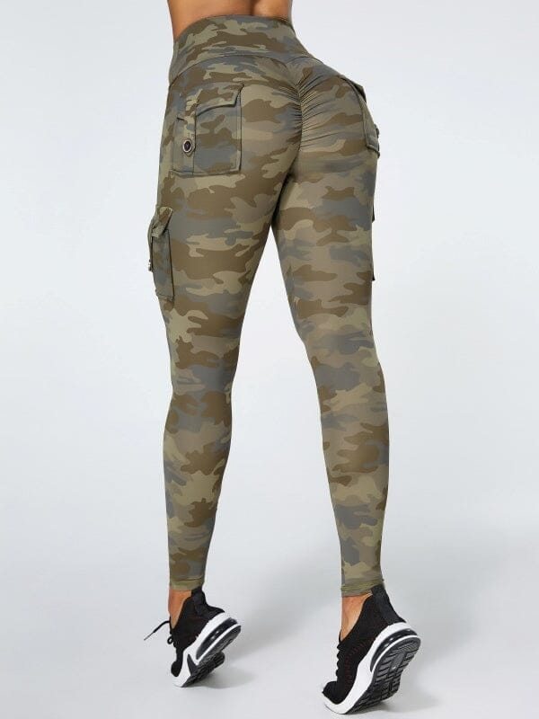 Legging Camouflage Push Up - SoulBooty Leggings helankezatrening.com sa