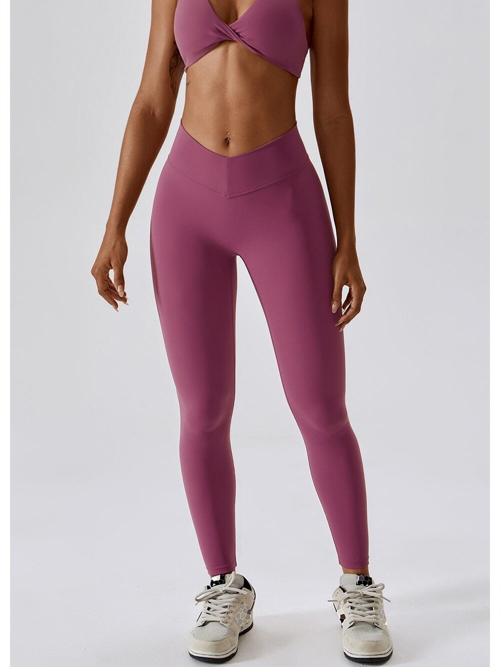 Εκπτώσεις σε Strappy Straight Push Up Leggings (χωρίς ραφές).