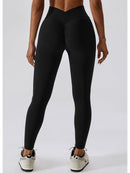 Εκπτώσεις σε Strappy Straight Push Up Leggings (χωρίς ραφές).