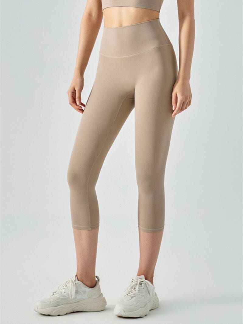 Legging Court Sport Leggings helankezatrening.com Taille unique (S/M) Kaki