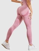 Legging Effet Push Up Sport Leggings helankezatrening.com sa Rose