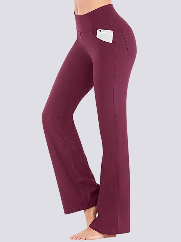 Legging évasé Taille Haute Leggings helankezatrening.com sa Bordeaux