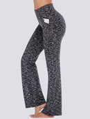 Legging évasé Taille Haute Leggings helankezatrening.com sa Gris chiné