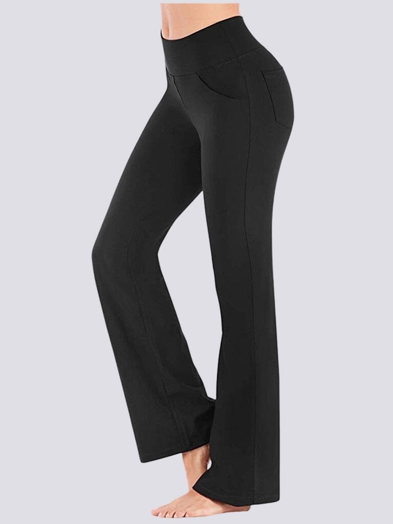 Legging évasé Taille Haute Leggings helankezatrening.com sa Noir