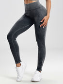 Legging Fermeture Éclair Push Up (Sans Couture) Leggings helankezatrening.com sa Noir