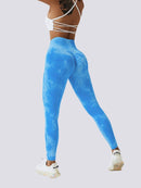 Legging Fitness Amincissant Sport (Push Up) Leggings helankezatrening.com sa Bleu ciel