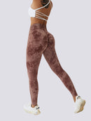 Legging Fitness Amincissant Sport (Push Up) Leggings helankezatrening.com sa Marron