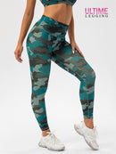 Legging Fitness Camouflage - Ultime-Legging Leggings helankezatrening.com sa Turquoise