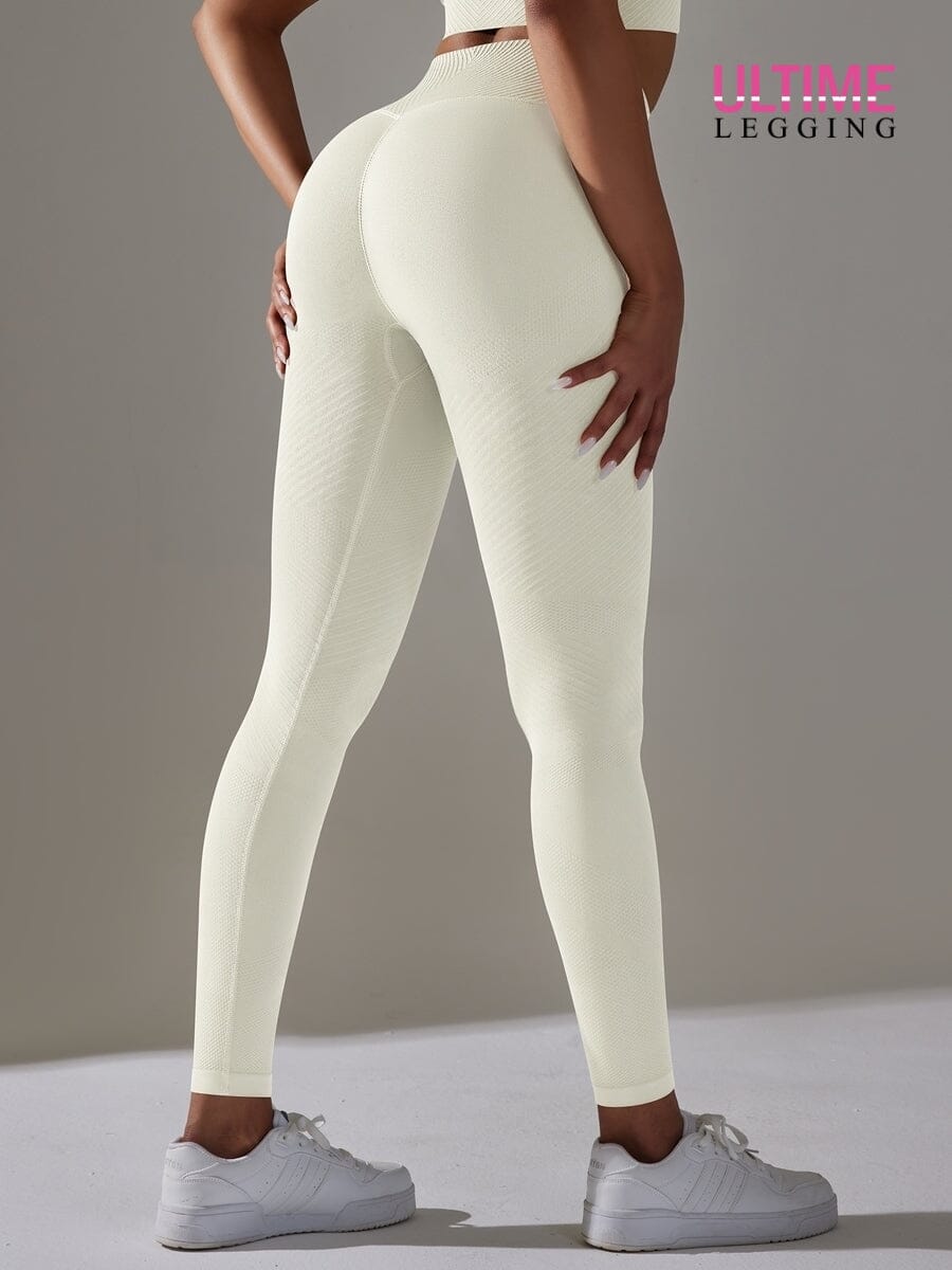 Legging Galbant Moulant - Suprem- Ultime-Legging Leggings helankezatrening.com sa Ivoire