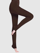 Legging Hiver Chaud (Intérieur polaire) Leggings helankezatrening.com sa Marron