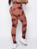 Legging Imprimé Push Up Sport Leggings helankezatrening.com XS Marron