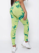 Legging Imprimé Push Up Sport Leggings helankezatrening.com XS Vert clair