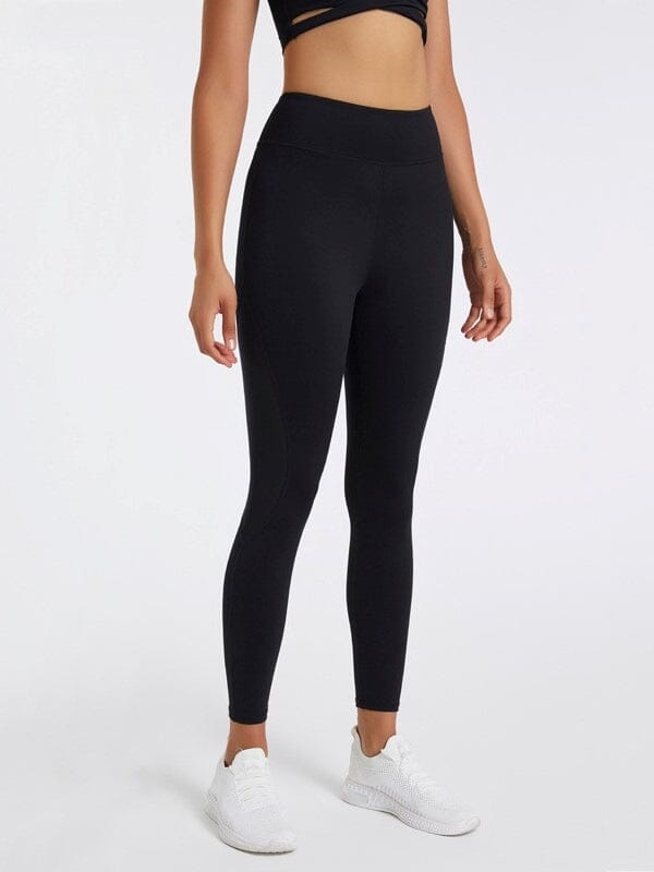 Legging Maille Sport Taille Haute - Esprit Leggings helankezatrening.com sa Noir