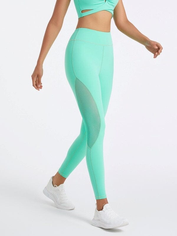 Legging Maille Sport Taille Haute - Esprit Leggings helankezatrening.com sa Turquoise