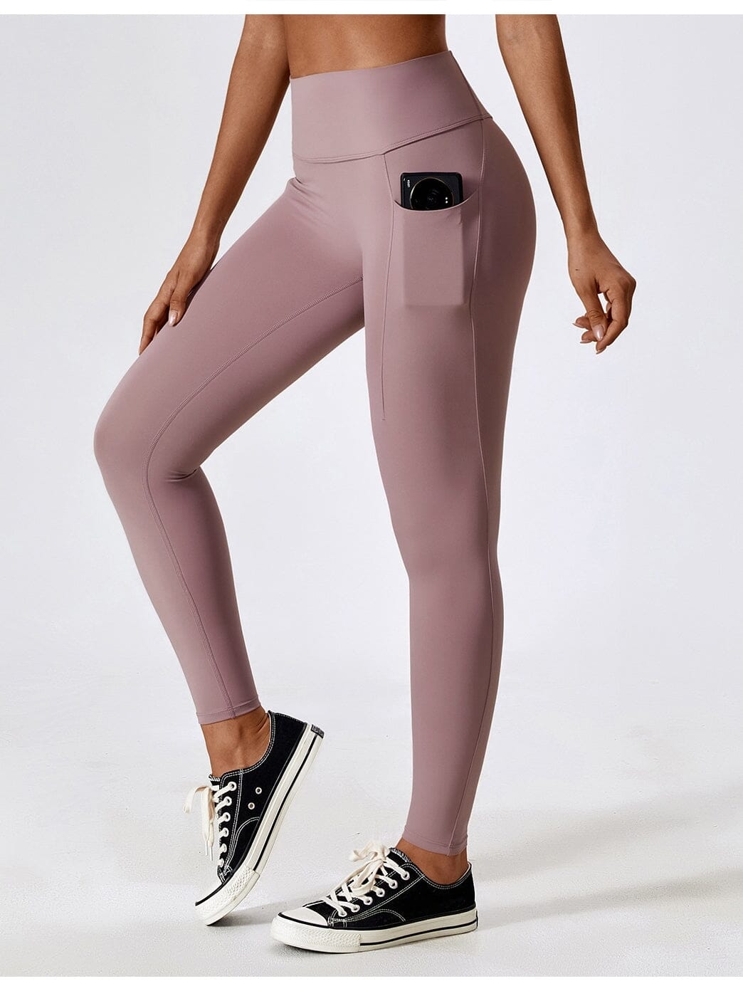 Legging Poche Gainant - Emma Leggings helankezatrening.com sa Mauve