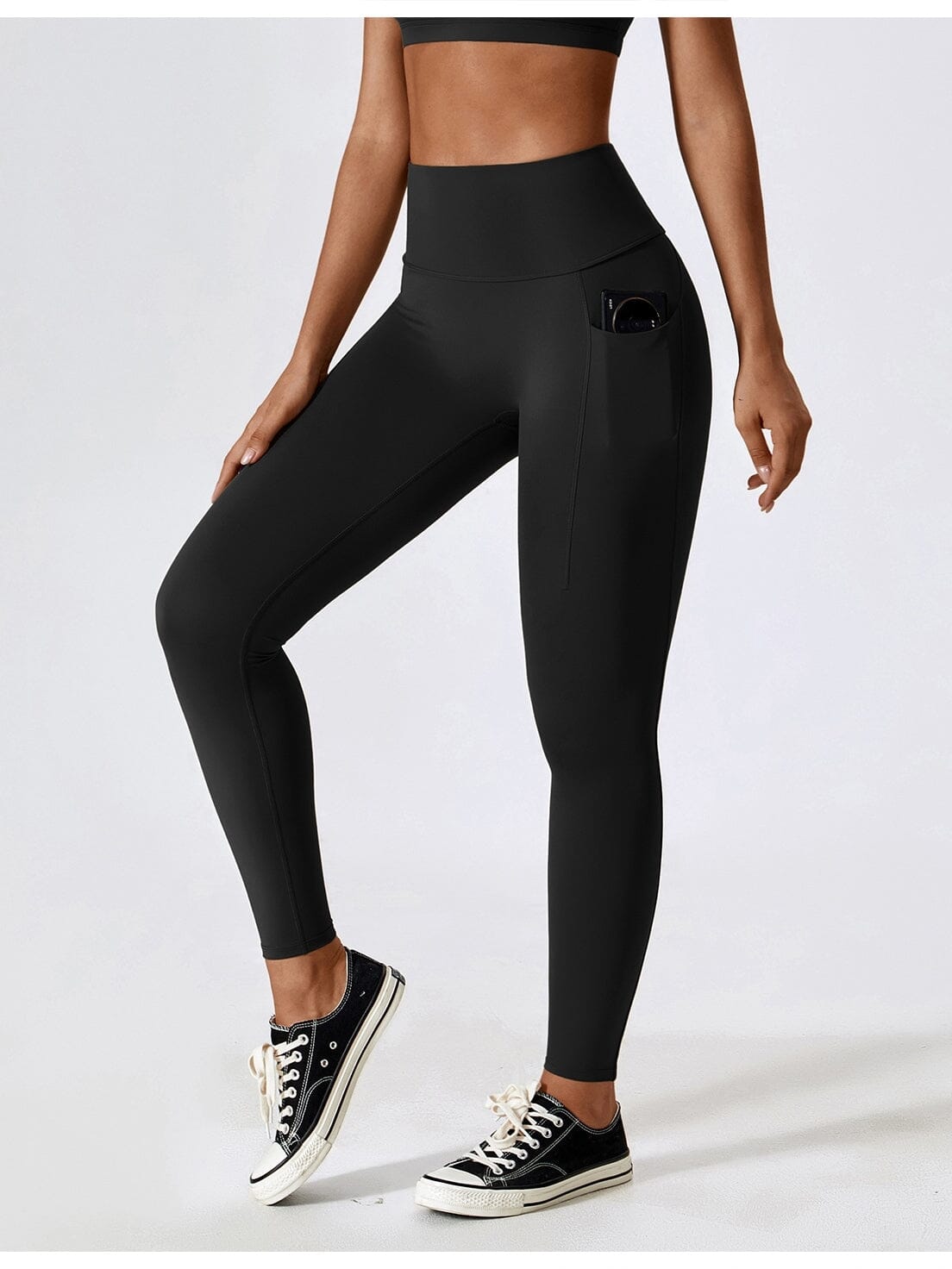 Legging Poche Gainant - Emma Leggings helankezatrening.com sa Noir