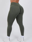 Legging Push Up Taille Haute - Oxyma Leggings helankezatrening.com sa Kaki