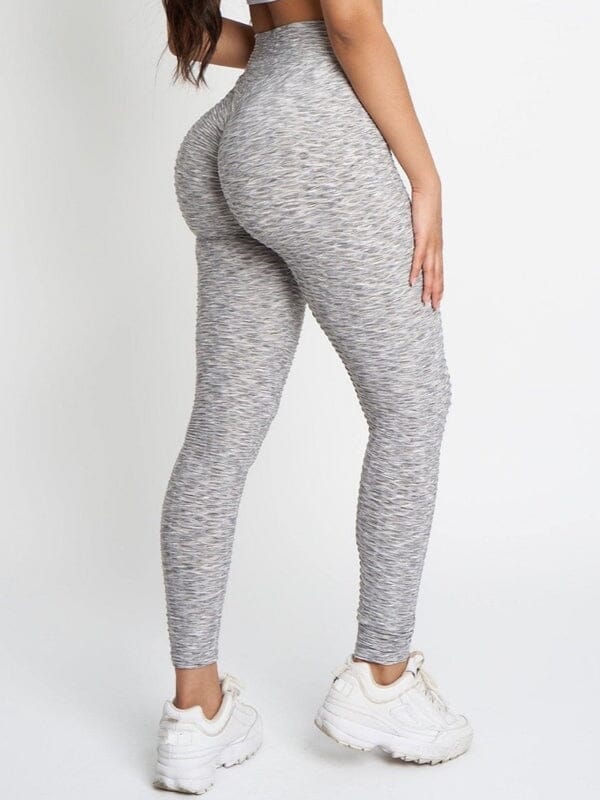 Legging Push Up Texturé Leggings helankezatrening.com sa Gris