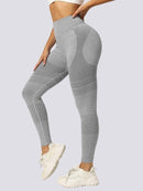 Legging Sans Couture Galbant - Édition limitée Leggings helankezatrening.com sa Gris