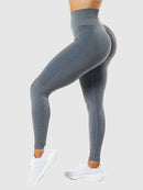 Legging Sculptant Push Up - Nemesis Leggings helankezatrening.com sa Bleu grisé