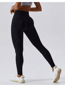 Legging Sculptant Taille Haute - Helena Leggings helankezatrening.com sa Noir