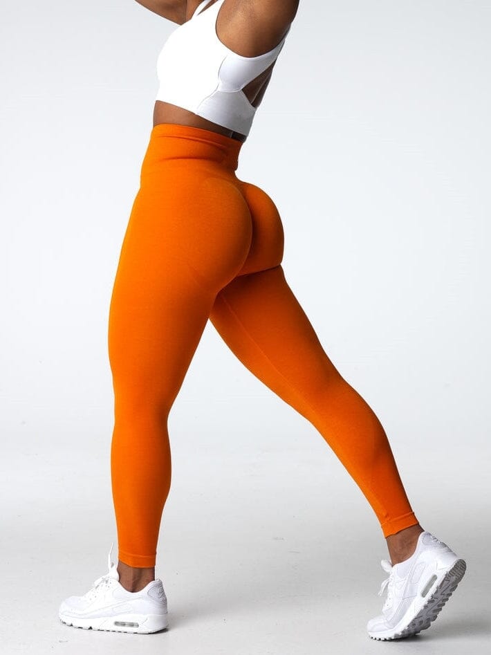 Legging Sensation Nue Push Up - Édition Limitée Leggings helankezatrening.com XS Orange