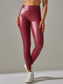 Legging Simili Cuir Intérieur Velours Leggings helankezatrening.com sa Bordeaux