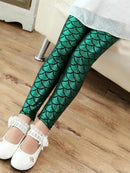 Legging Sirène Fille Leggings helankezatrening.com 2 Ans Vert