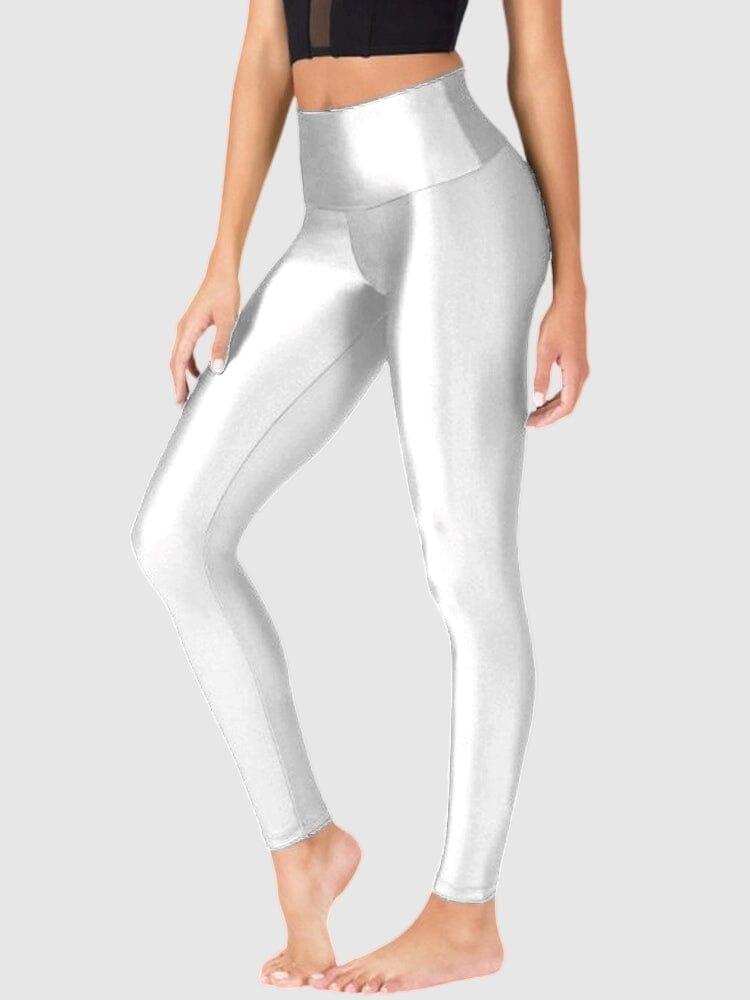 Legging Sport Brillant Leggings helankezatrening.com XS Argent