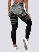 Legging Sport Camouflage Maintien Ferme Taille Haute (Poches) Leggings Ultime-Legging sa