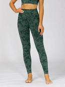 Legging Sport Camouflage Sans Couture Leggings helankezatrening.com : Legging Femme | Vêtements de Sport sa Vert