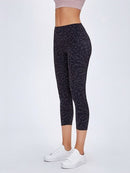 Legging Sport Capri Taille Haute Leggings helankezatrening.com XS Panthère