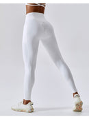 Legging Sport Ceinture V Push Up Poches helankezatrening.com sa Blanc