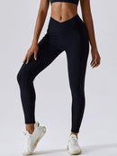 Legging Sport Ceinture V Push Up Poches helankezatrening.com sa Noir