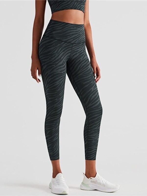 Legging Sport Compressif - Zora Leggings helankezatrening.com : Legging Femme | Vêtements de Sport XS Zébré