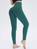 Legging Sport Effet Push Up Leggings helankezatrening.com : Legging Femme | Vêtements de Sport sa Bleu canard