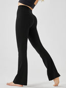 Legging Sport Évasé Leggings helankezatrening.com : Legging Femme | Vêtements de Sport sa Noir