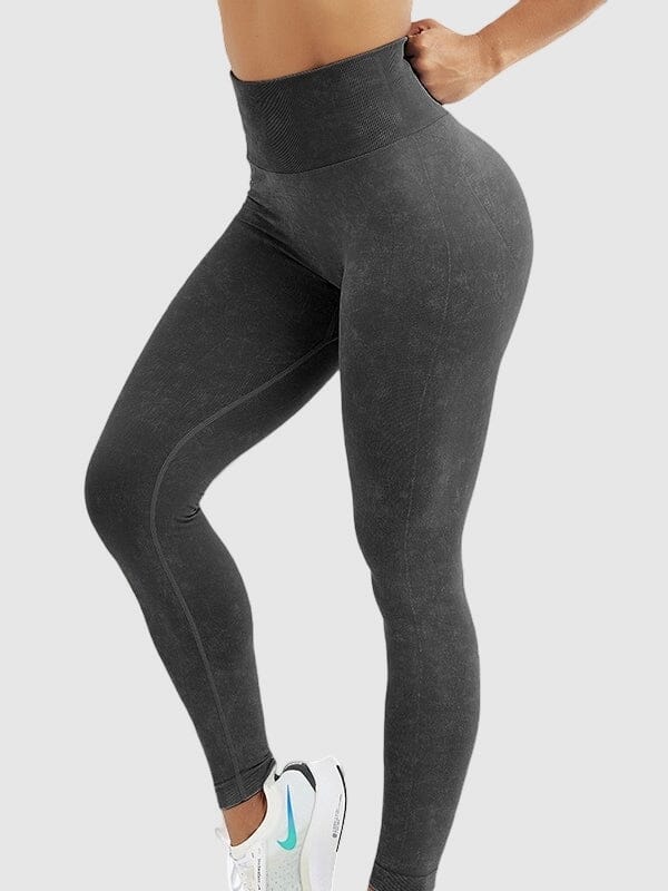 Legging Sport Fitness Push Up Leggings helankezatrening.com sa Gris foncé