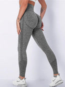 Legging Sport Gainant Push Up Leggings helankezatrening.com : Legging Femme | Vêtements de Sport sa Gris