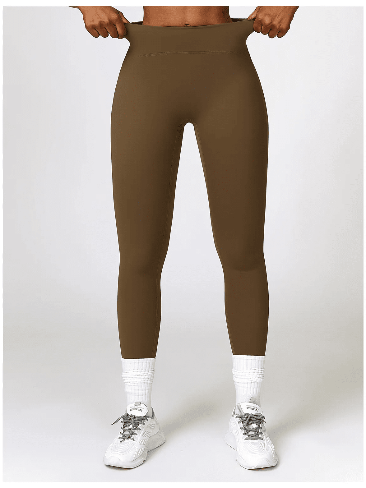 Legging Sport Gainant Taille Haute Leggings helankezatrening.com sa Camel